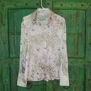 Elegant St. John Silk Blouse